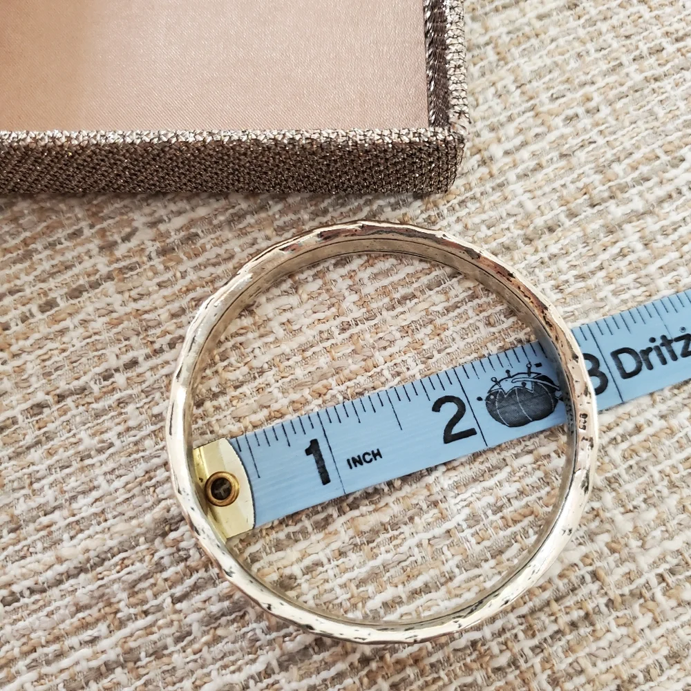 Isreal Sterling Silver Bangle - Picture 8 of 8